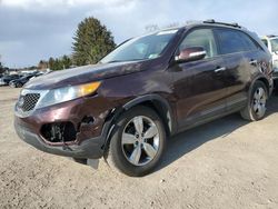 Salvage cars for sale from Copart Finksburg, MD: 2013 KIA Sorento EX