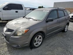 Salvage cars for sale at Mentone, CA auction: 2003 Pontiac Vibe