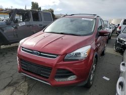 Salvage cars for sale from Copart Martinez, CA: 2013 Ford Escape Titanium