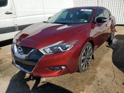 Nissan salvage cars for sale: 2016 Nissan Maxima 3.5S