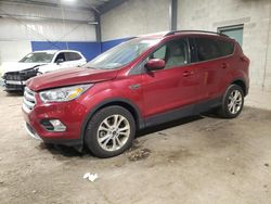 Salvage cars for sale at Chalfont, PA auction: 2019 Ford Escape SEL