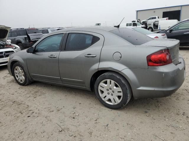 2012 Dodge Avenger SE