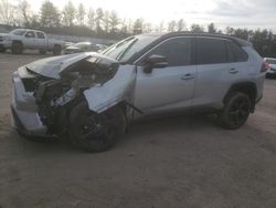 Salvage cars for sale from Copart Finksburg, MD: 2021 Toyota Rav4 XSE