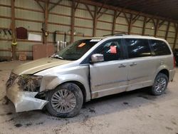 Salvage cars for sale from Copart London, ON: 2011 Chrysler Town & Country Limited