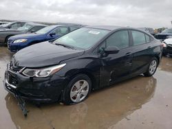 Salvage cars for sale at Grand Prairie, TX auction: 2016 Chevrolet Cruze LS