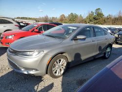 Salvage cars for sale from Copart Memphis, TN: 2016 Chrysler 200 Limited