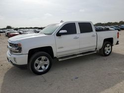 Salvage cars for sale at San Antonio, TX auction: 2018 Chevrolet Silverado C1500 High Country