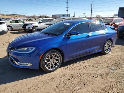 Salvage cars for sale from Copart Colorado Springs, CO: 2015 Chrysler 200 C
