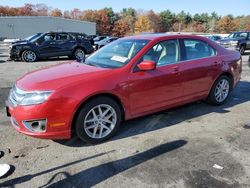 Salvage cars for sale at Exeter, RI auction: 2011 Ford Fusion SEL