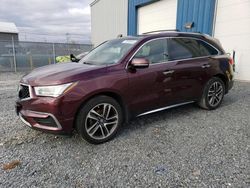 Salvage cars for sale at Elmsdale, NS auction: 2017 Acura MDX Technology