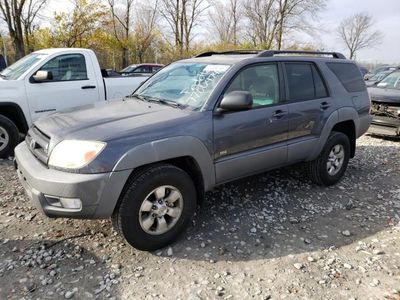 Salvage cars for sale from Copart Cicero, IN: 2003 Toyota 4runner SR5