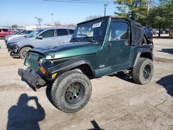 Jeep salvage cars for sale: 2000 Jeep Wrangler / TJ Sahara