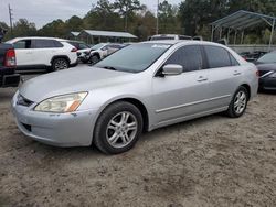 Salvage cars for sale at Savannah, GA auction: 2004 Honda Accord LX