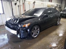Salvage cars for sale at Elgin, IL auction: 2009 Acura TSX