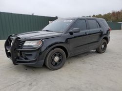 Salvage cars for sale from Copart Augusta, GA: 2017 Ford Explorer Police Interceptor