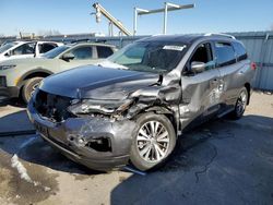 Salvage cars for sale at Kansas City, KS auction: 2019 Nissan Pathfinder S