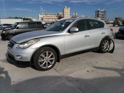 Salvage cars for sale at New Orleans, LA auction: 2014 Infiniti QX50