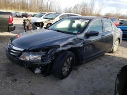 Salvage cars for sale from Copart Leroy, NY: 2012 Honda Accord LX