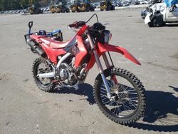 Salvage motorcycles for sale at Dunn, NC auction: 2020 Honda CRF250 L