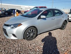 Salvage cars for sale from Copart Phoenix, AZ: 2014 Toyota Corolla L