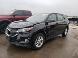 Salvage cars for sale at Grand Prairie, TX auction: 2020 Chevrolet Equinox LS