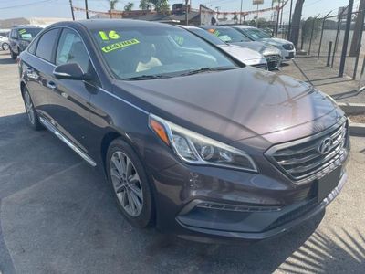 Salvage cars for sale from Copart Bakersfield, CA: 2016 Hyundai Sonata Sport