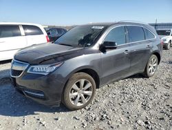 Salvage cars for sale at Cahokia Heights, IL auction: 2015 Acura MDX Advance