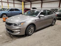 Salvage cars for sale at Pennsburg, PA auction: 2016 KIA Optima LX
