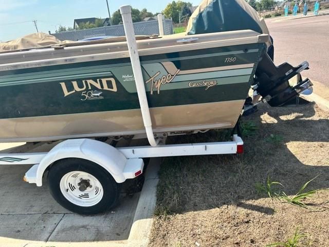 1998 Lund Boat With Trailer