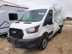 Salvage cars for sale from Copart Grand Prairie, TX: 2023 Ford Transit T-250