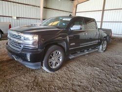 Salvage trucks for sale at Houston, TX auction: 2017 Chevrolet Silverado C1500 High Country