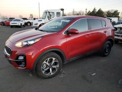 Salvage cars for sale at Brighton, CO auction: 2022 KIA Sportage LX