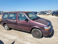 Plymouth Voyager salvage cars for sale: 1995 Plymouth Voyager