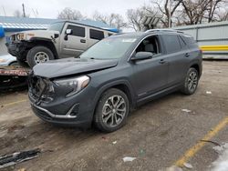 Salvage cars for sale at Wichita, KS auction: 2018 GMC Terrain SLT
