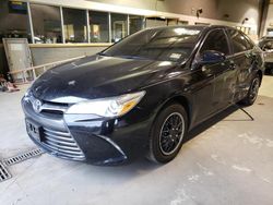 Salvage cars for sale at Sandston, VA auction: 2016 Toyota Camry LE