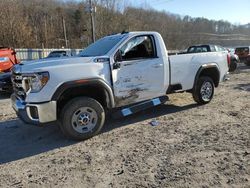 Salvage cars for sale at Hurricane, WV auction: 2022 GMC Sierra K2500 SLE