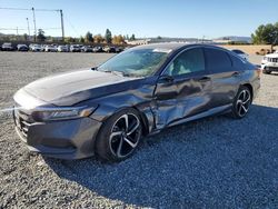 Salvage cars for sale at Mentone, CA auction: 2018 Honda Accord LX