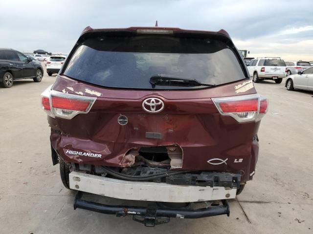 2016 Toyota Highlander LE