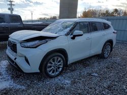 Salvage cars for sale at Wayland, MI auction: 2021 Toyota Highlander Limited