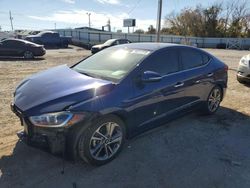 Salvage cars for sale at Oklahoma City, OK auction: 2017 Hyundai Elantra SE