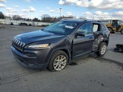 Salvage cars for sale at Glassboro, NJ auction: 2017 Jeep Cherokee Latitude