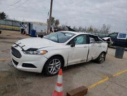 Ford salvage cars for sale: 2014 Ford Fusion SE