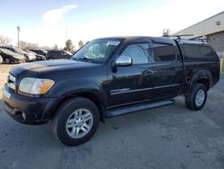 Salvage cars for sale from Copart Wheeling, IL: 2005 Toyota Tundra Double Cab SR5