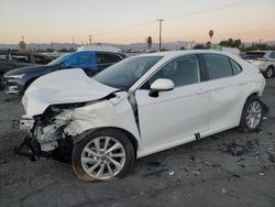 Salvage cars for sale from Copart Colton, CA: 2021 Toyota Camry LE