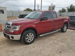 Salvage cars for sale at Oklahoma City, OK auction: 2014 Ford F150 Super Cab