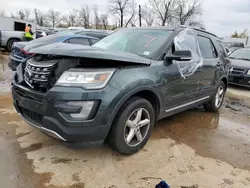 Ford salvage cars for sale: 2016 Ford Explorer XLT