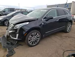 Salvage cars for sale at Woodhaven, MI auction: 2018 Cadillac XT5 Premium Luxury