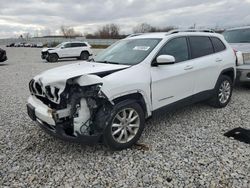 Vehiculos salvage en venta de Copart Wayland, MI: 2016 Jeep Cherokee Limited