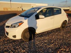 Toyota Yaris salvage cars for sale: 2013 Toyota Yaris