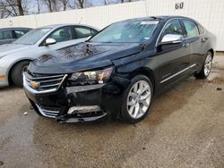 Chevrolet salvage cars for sale: 2019 Chevrolet Impala Premier